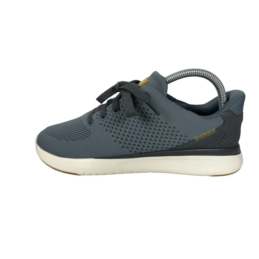 Kizik Lima HandsFree Sneakers Mens 7 Womens 8.5 Comfort Casual Knit Gray EUC